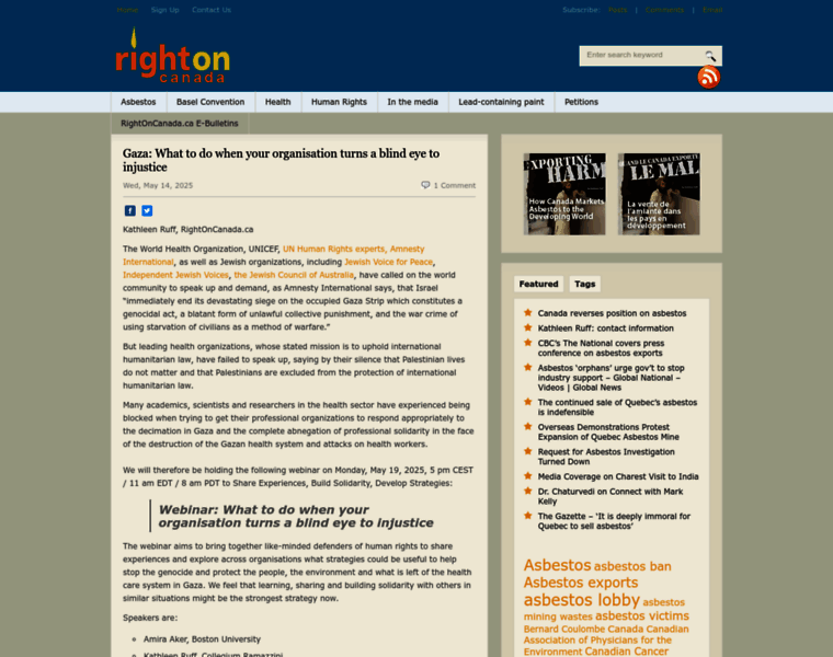 Rightoncanada.ca thumbnail