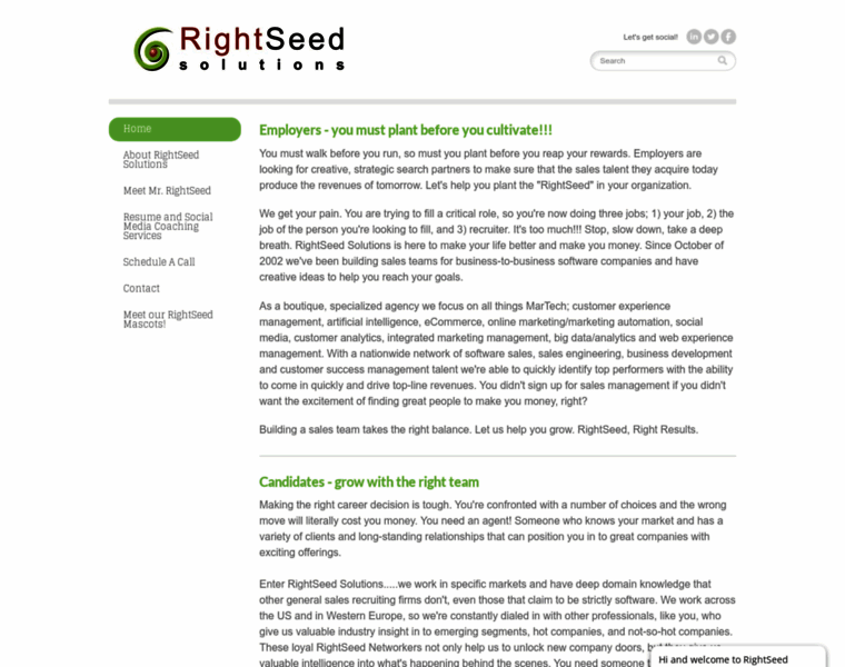 Rightseed.com thumbnail