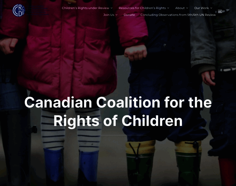 Rightsofchildren.ca thumbnail