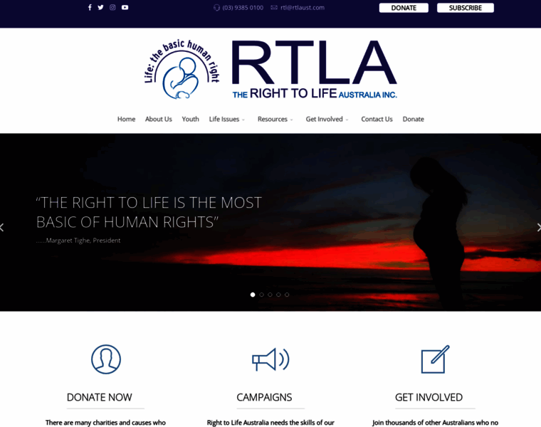 Righttolife.com.au thumbnail Righttolife.com.au thumbnail