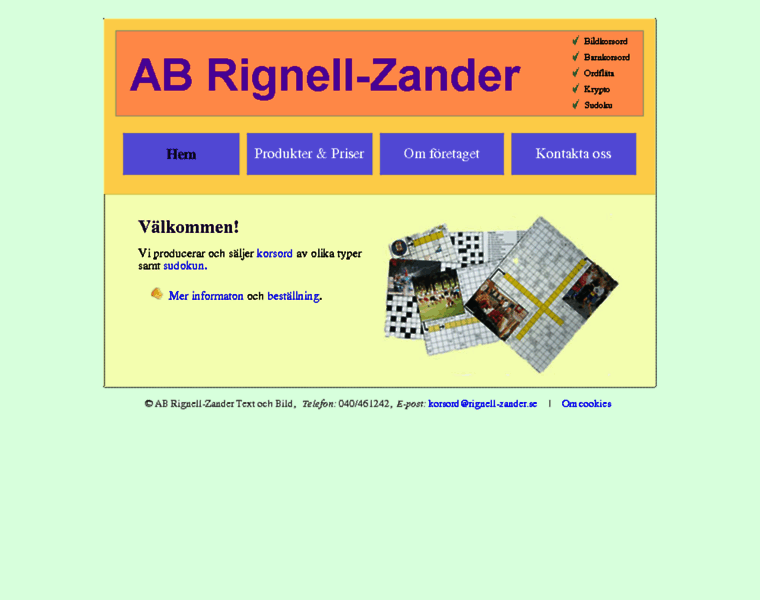 Rignell-zander.se thumbnail