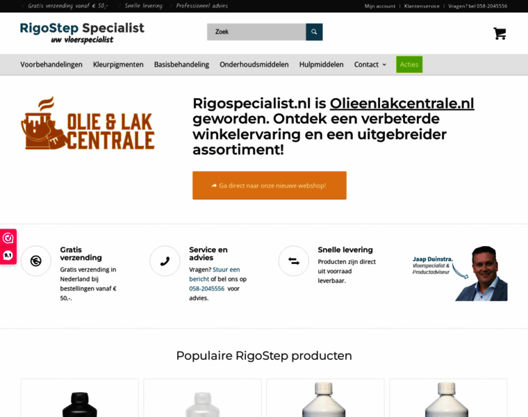 Rigostepspecialist.nl thumbnail