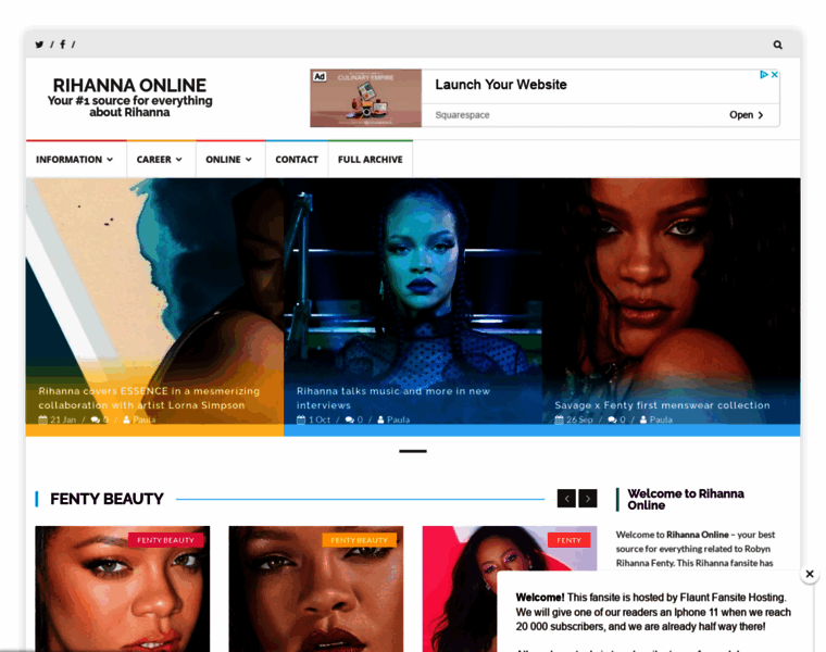 Rihanna-fenty.com thumbnail