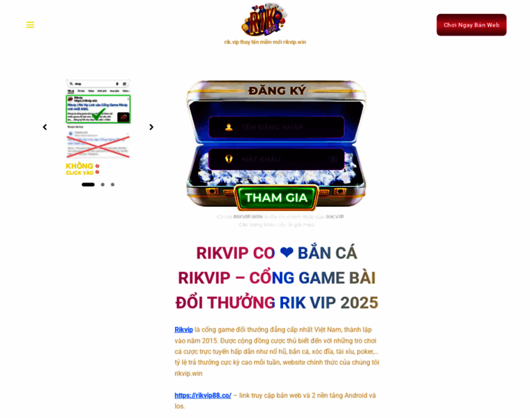 Khám phá Thế Giới Giải Trí Đẳng Cấp tại https//rikvip88.co/ - Trải Nghiệm Tuyệt Vời Chưa Từng Có