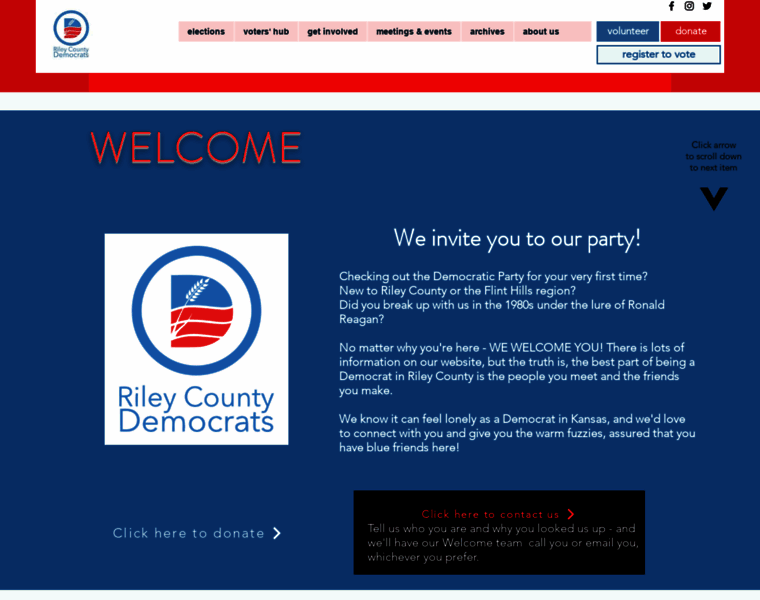 Rileycountydemocrats.org thumbnail