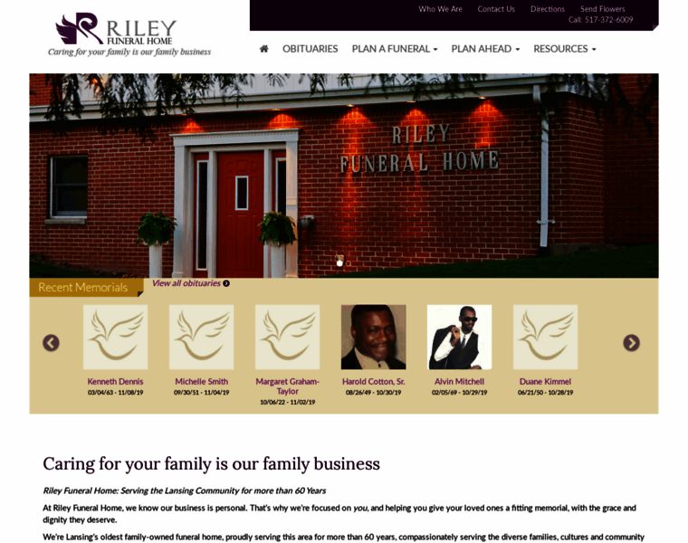 Rileyfuneralhome.com thumbnail Rileyfuneralhome.com thumbnail