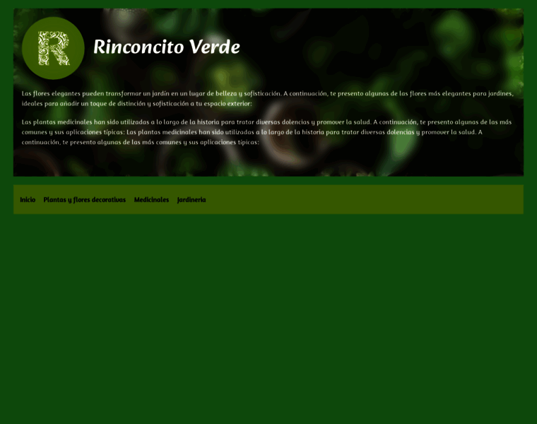 Rinconcitoverde.xyz thumbnail