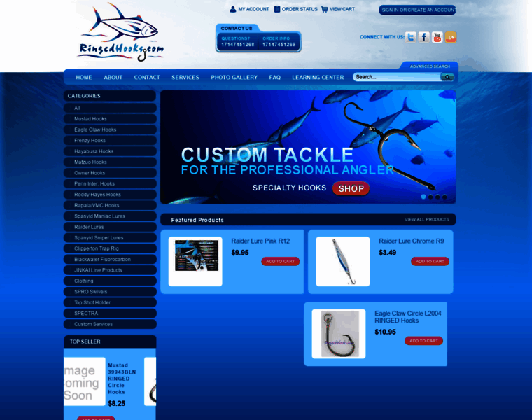 Ringedhooks.com thumbnail