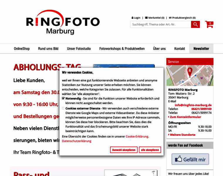 Ringfoto-marburg.de thumbnail