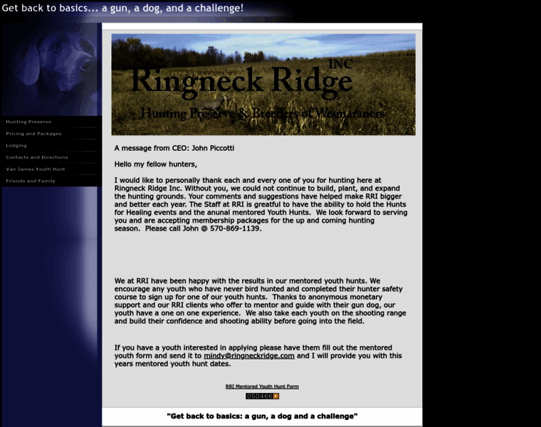 Ringneckridge.com thumbnail