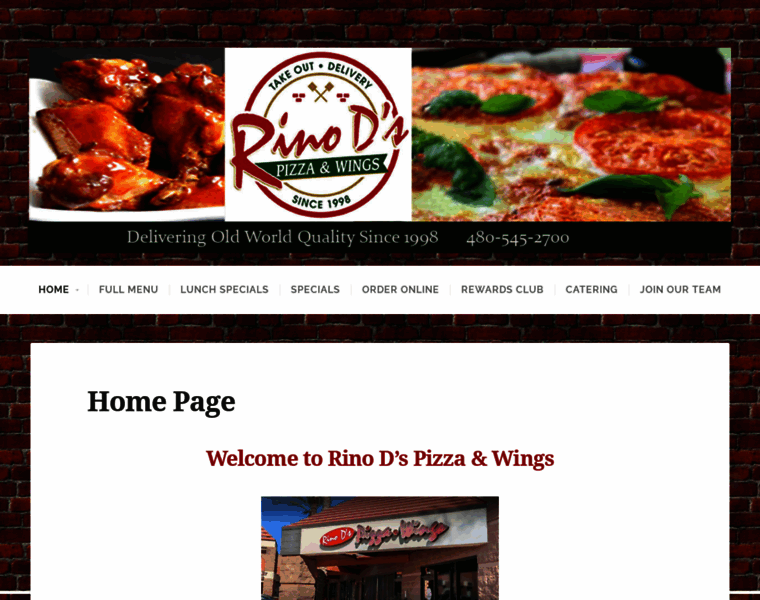 Rinodspizza.com thumbnail Rinodspizza.com thumbnail