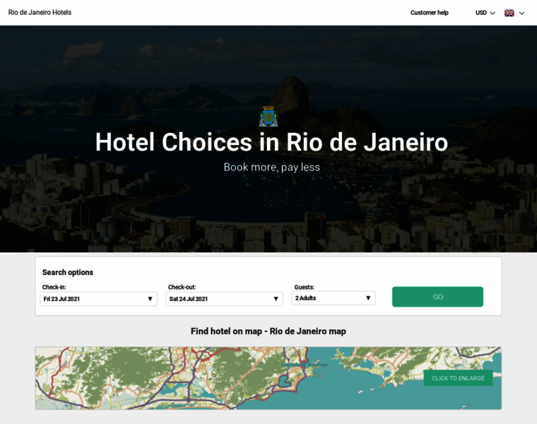 Riodejaneiro-hotels.net thumbnail