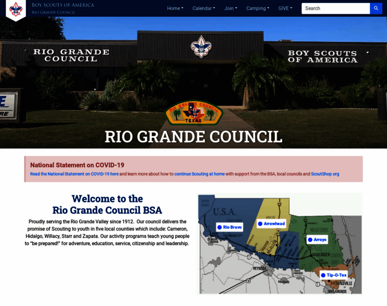 Riograndecouncil.org thumbnail