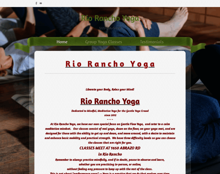Rioranchoyoga.com thumbnail