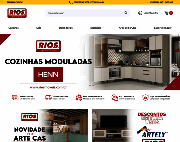 Riosmoveis.com.br thumbnail