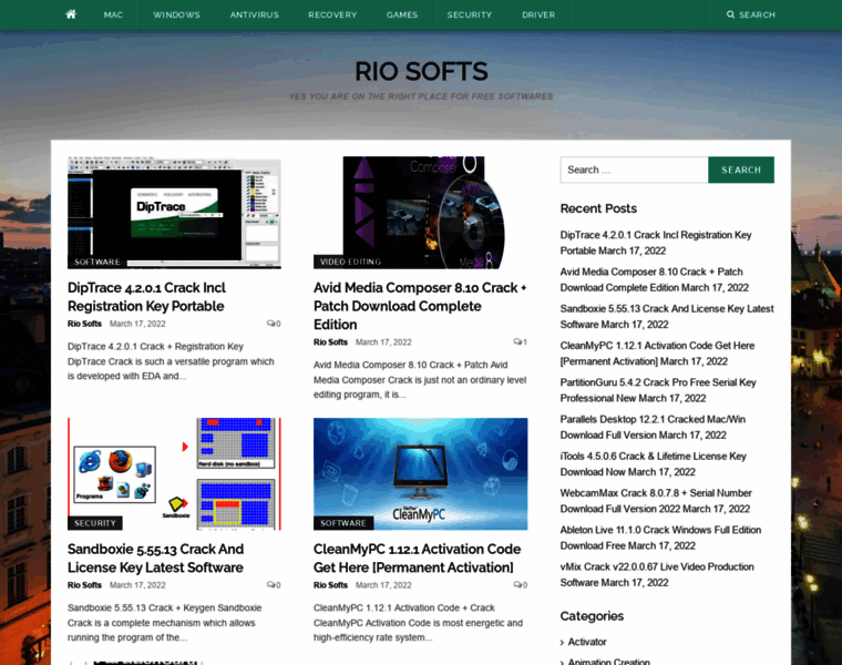 Riosofts.com thumbnail