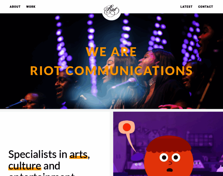 Riotcommunications.com thumbnail