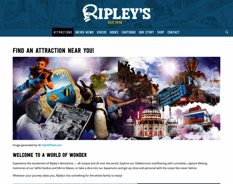 Ripleyattractions.com thumbnail