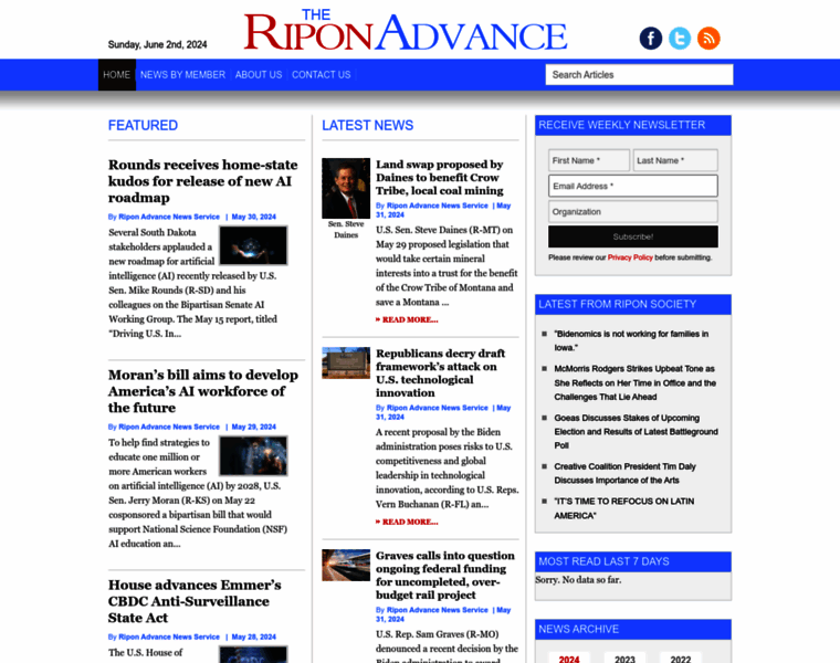 Riponadvance.com thumbnail