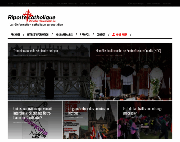 Riposte-catholique.fr thumbnail