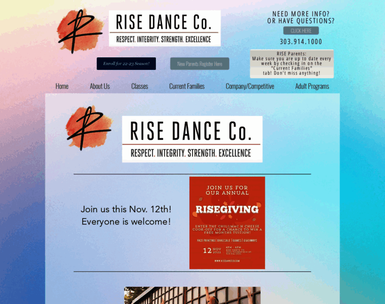 Risedanceco.com thumbnail