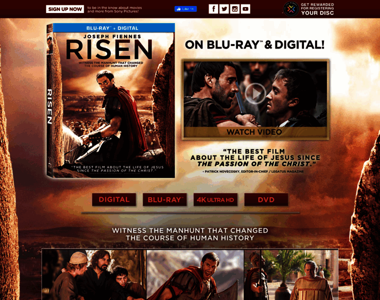Risen-movie.com thumbnail