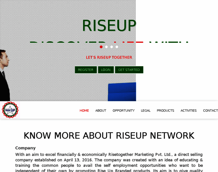 Riseupnet.com thumbnail