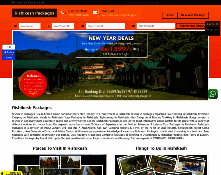 Rishikeshpackages.in thumbnail