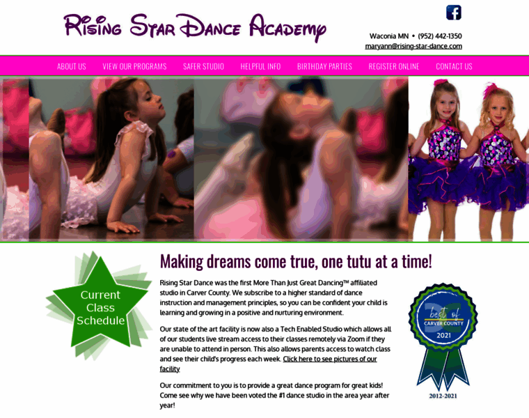 Rising-star-dance.com thumbnail