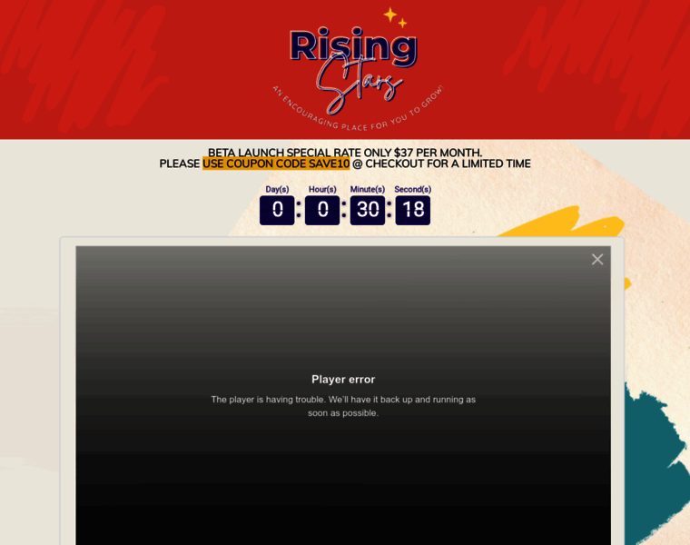 Risingstars.risemarketinganddesign.com thumbnail