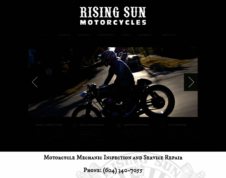 Risingsunmotorcycles.ca thumbnail