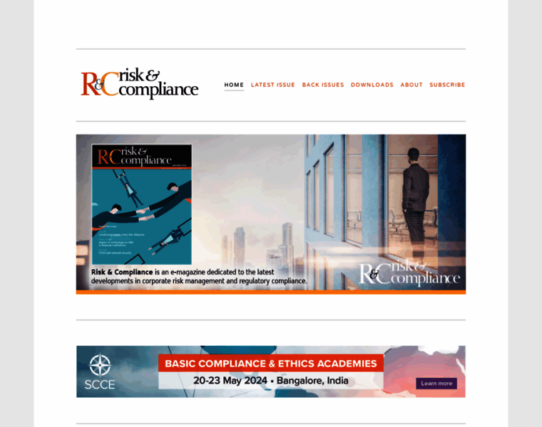 Riskandcompliancemagazine.com thumbnail
