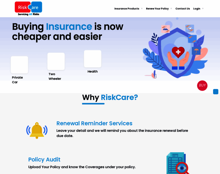 Riskcareinsure.com thumbnail