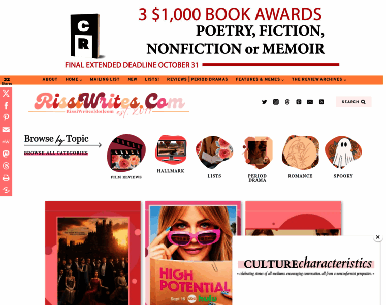 Rissiwrites.com thumbnail Rissiwrites.com thumbnail