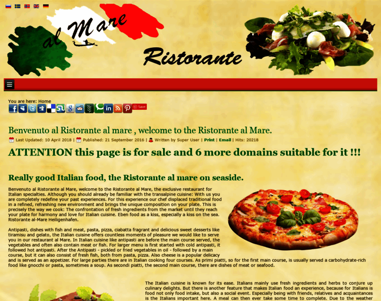 Ristorante-al-mare.com thumbnail