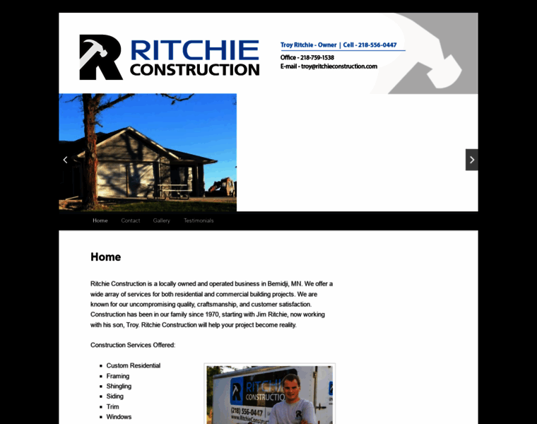 Ritchieconstruction.com thumbnail