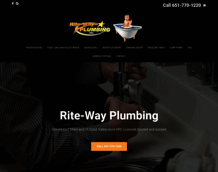 Ritewayplumbing.com thumbnail