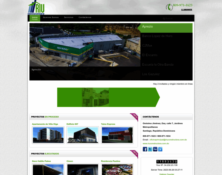 Riuconstructora.com.do thumbnail