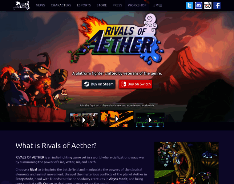 Rivalsofaether.com thumbnail