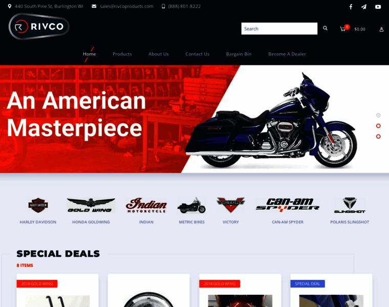 Rivcoproducts.com thumbnail