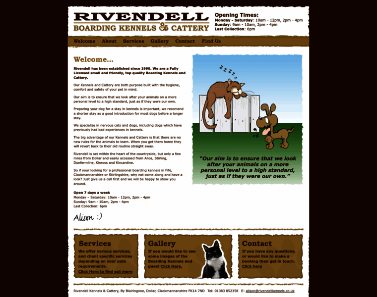 Rivendellkennels.co.uk thumbnail