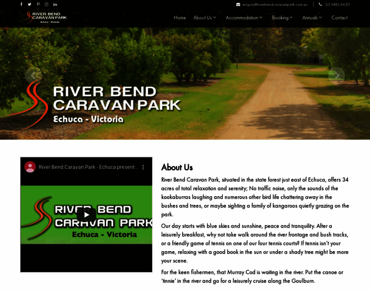 Riverbendcaravanpark.com.au thumbnail