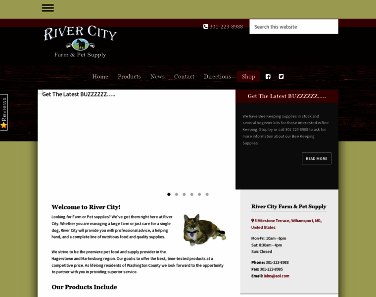 Rivercityfarmandpetsupply.com thumbnail