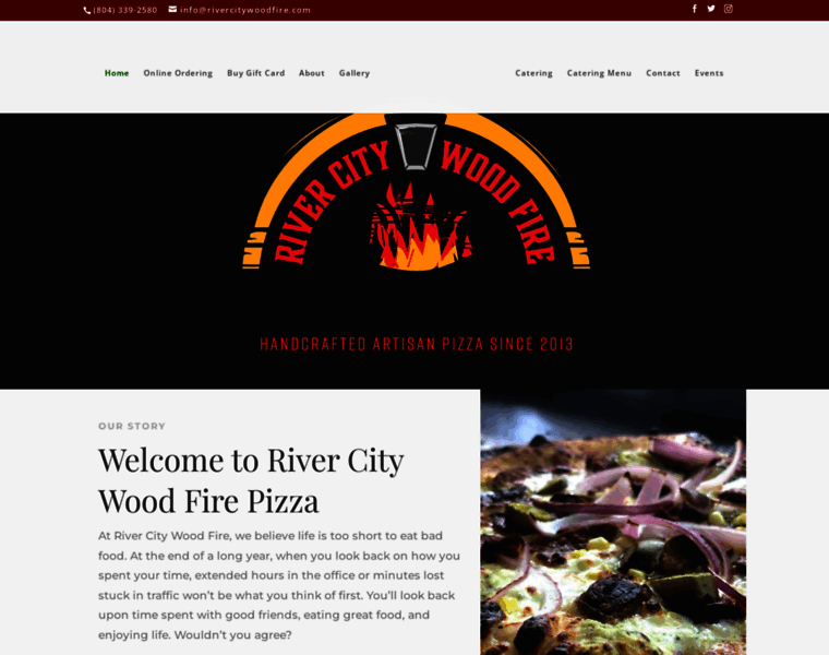 Rivercitywoodfire.com thumbnail