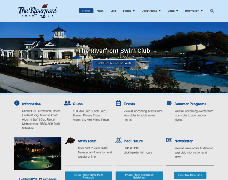 Riverfrontswimclub.com thumbnail