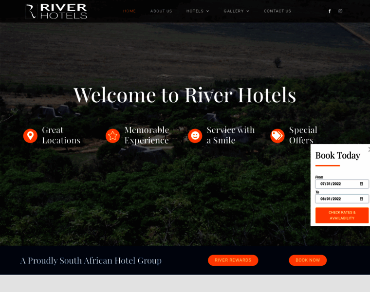 Riverhotels.com thumbnail