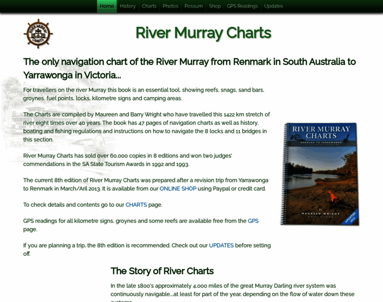 Rivermurraycharts.com.au thumbnail