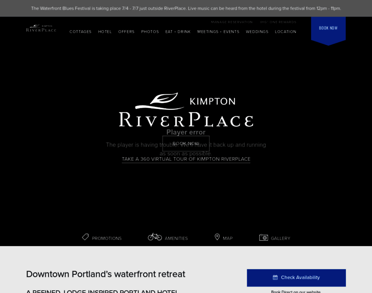 Riverplacehotel.com thumbnail
