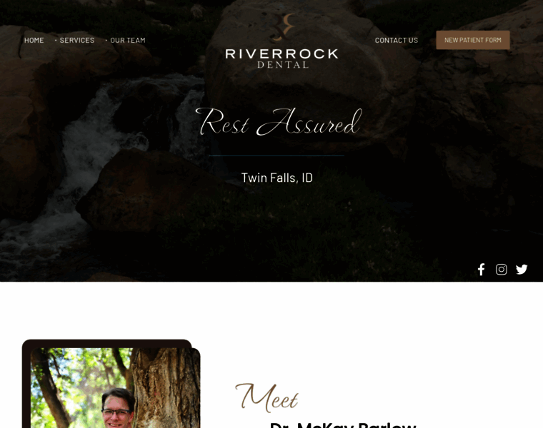 Riverrockdentistry.com thumbnail