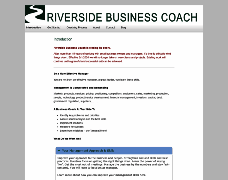 Riversidebusinesscoach.com thumbnail